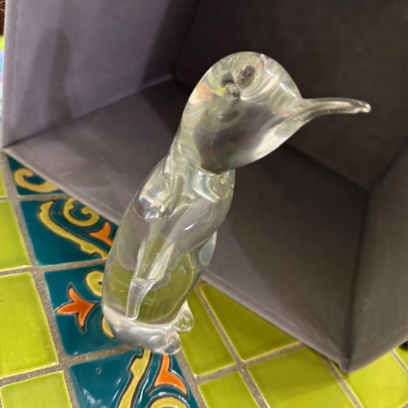 Penguin, Handblown KonstGlas Sweden, 6" tall 60s - Picture 3 of 5